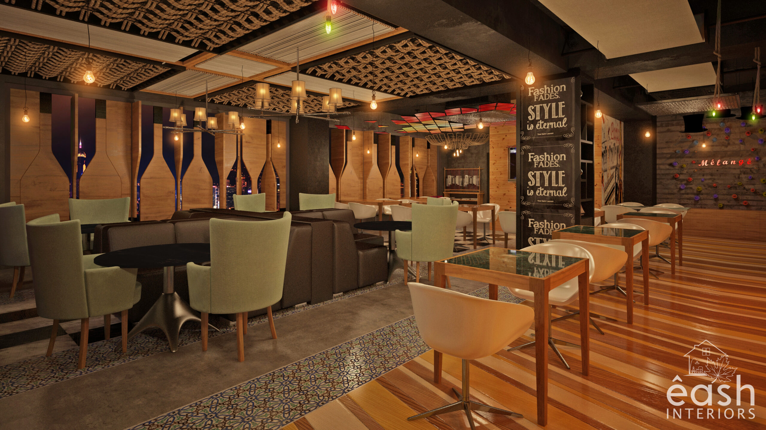 Melange Café – Interior Design 1