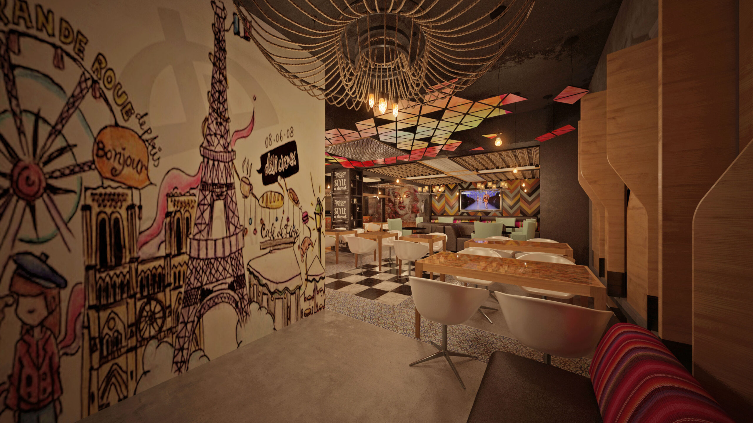 Melange Café – Interior Design 4