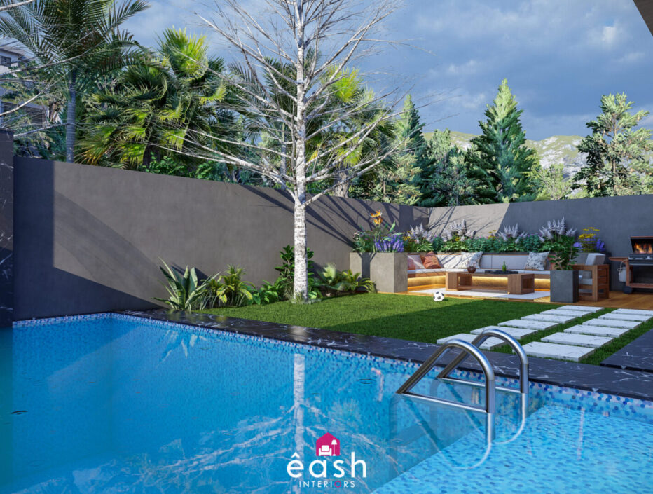 Backyard render 1_12 - Photo