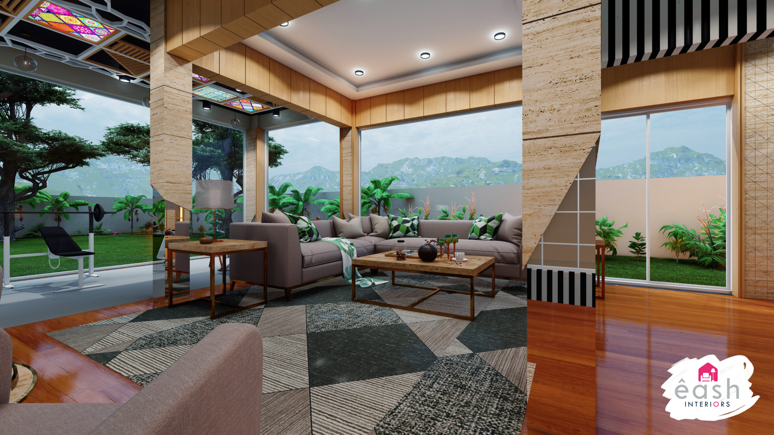 Backyard-Facing Dining & Living Area 2